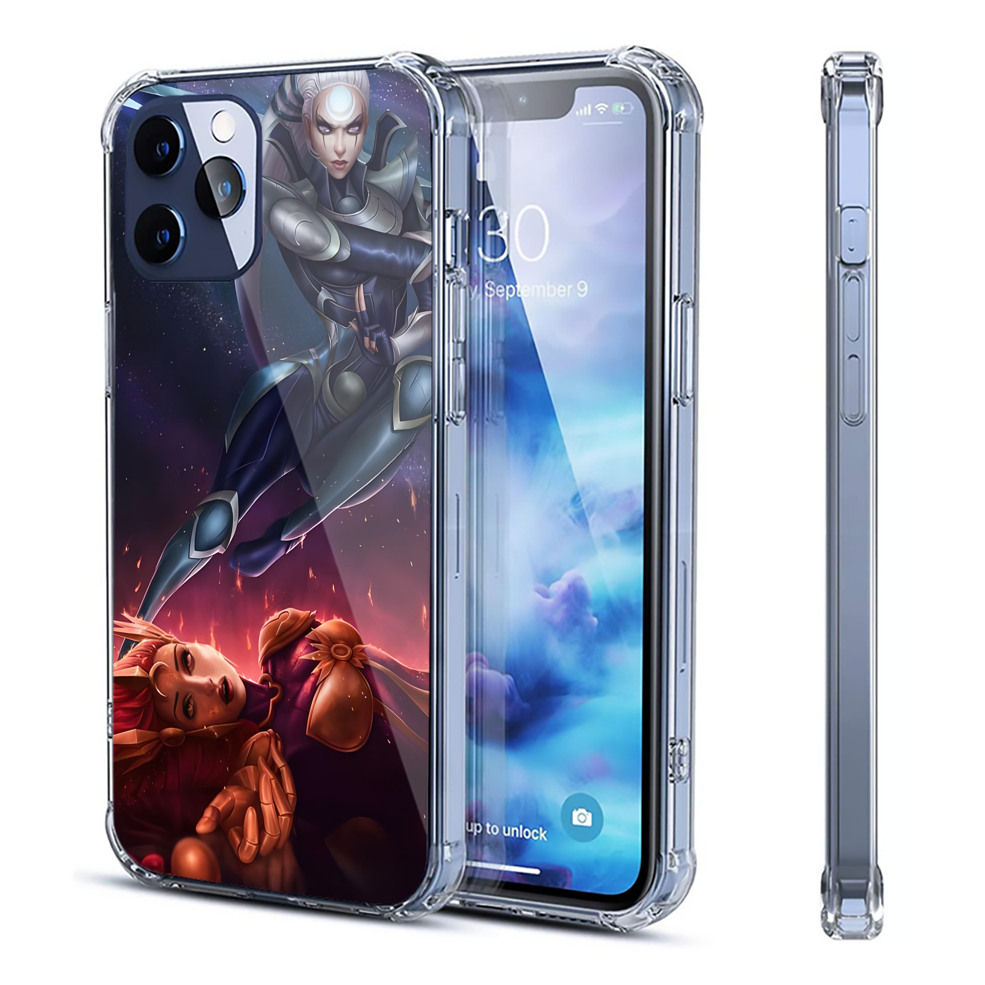 リーグ・オブ・レジェンド League of Legends LOL 【iPhone 12シリーズ対応】透明スマホケース（クリアソフトケース）
